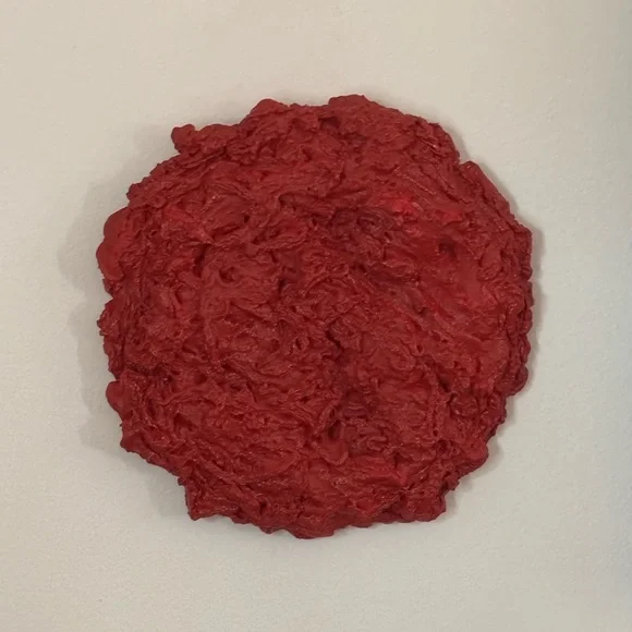 Handmade Red Velvet Artistic Wall Cookie